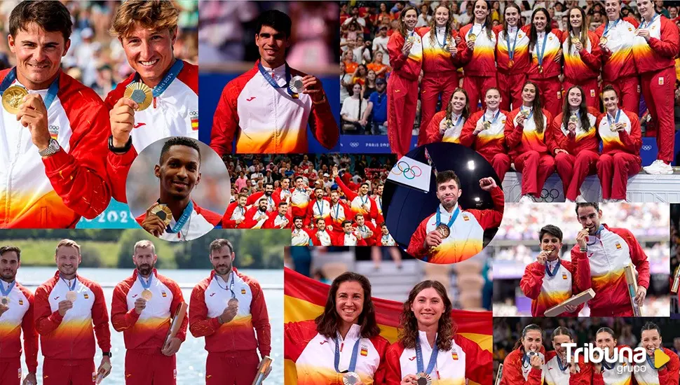 Así ha quedado el medallero de España en los Juegos Olímpicos de París 2024