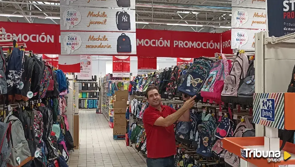 200 productos fabricados con materiales reciclados en la Vuelta al Cole de Alcampo