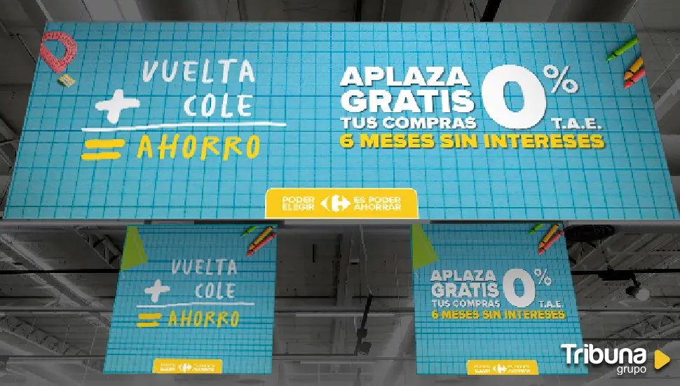 Carrefour lanza 'La Vuelta al Cole' con los precios más baratos del mercado