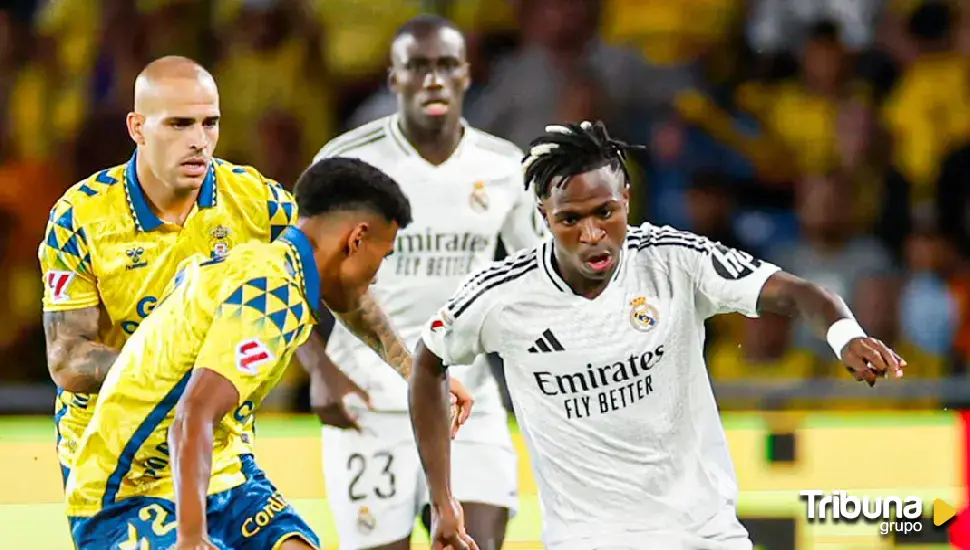 El Real Madrid no consigue culminar su remontada en Las Palmas