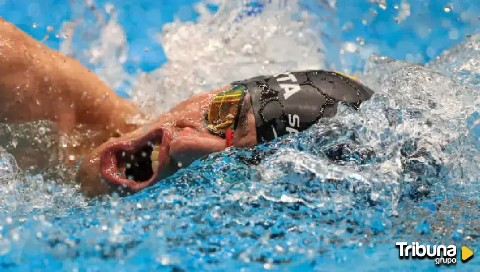 El nadador vallisoletano Luis Huerta concluyó sexto en los 200 libres 