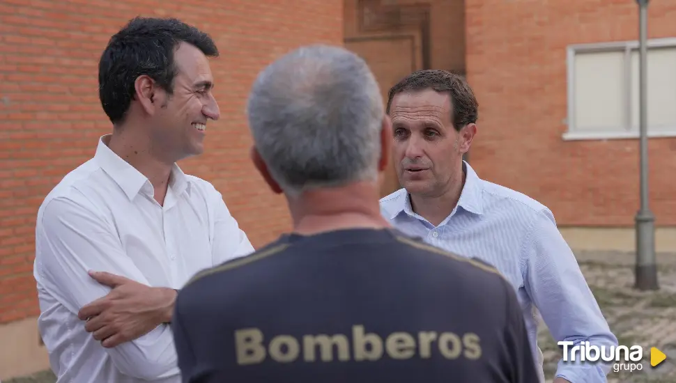 Conrado Íscar celebra que no haya habido daños personales en Rioseco