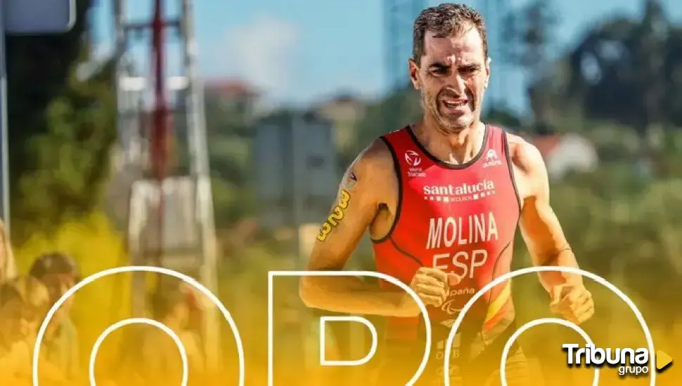 Daniel Molina, oro paralímpico en la categoría PTS3