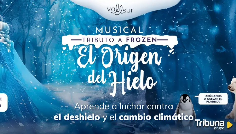 Vallsur inicia la campaña 'El origen del hielo' sobre el consumo responsable del agua y el deshielo