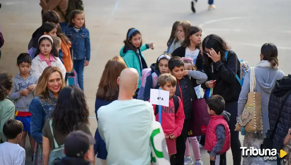 Vuelta al cole con ilusión y ganas de aprender en Valladolid