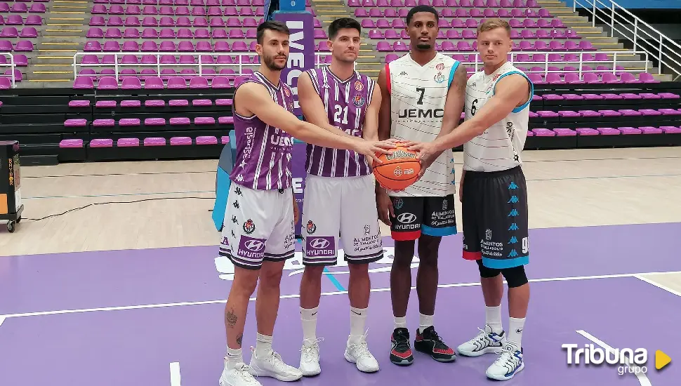 Así es la equipación del Real Valladolid Baloncesto para la temporada 2024/2025 