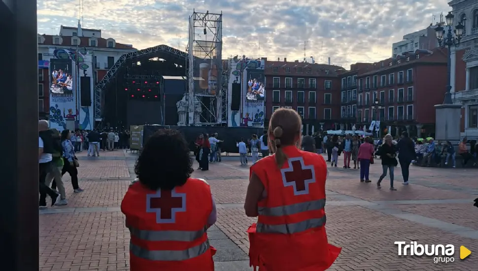 La Cruz Roja realizó 213 asistencias sanitarias durante las Fiestas de San Lorenzo 