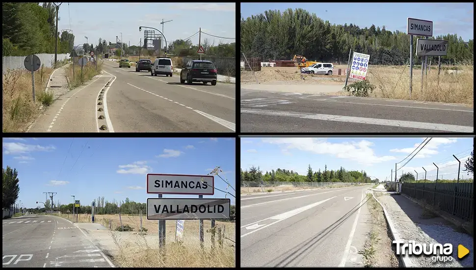 La transformación del Camino Viejo de Simancas, al detalle: varios proyectos revitalizarán la zona