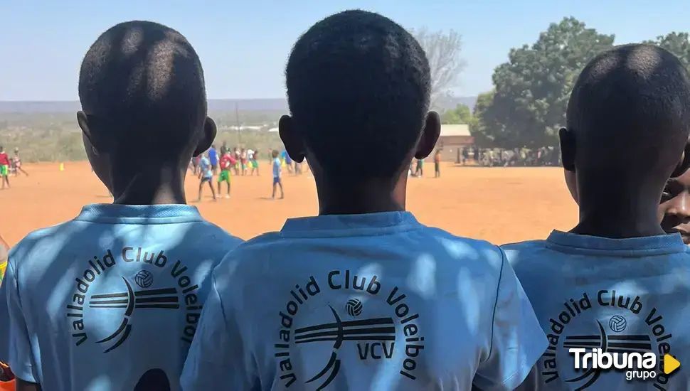 Solidaridad desde las canchas de voleibol de Valladolid hasta los barrios de Zambia 