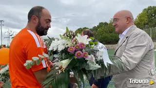 Emotivo homenaje del CD Parquesol a Sofía Oliva, su jugadora eterna 