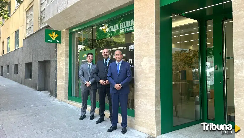 Caja Rural de Zamora estrena una nueva oficina en Madrid