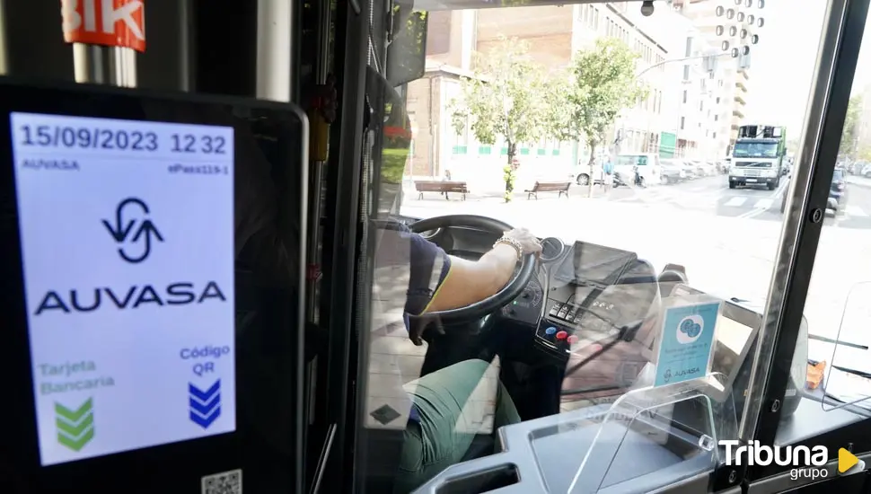 Casi 40.000 viajeros utilizaron el servicio de autobús urbano de Auvasa gratuito en el Día sin Coches