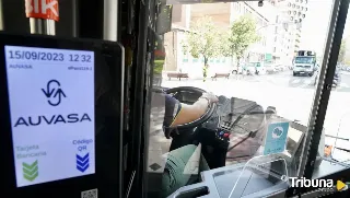 Casi 40.000 viajeros utilizaron el servicio de autobús urbano de Auvasa gratuito en el Día sin Coches