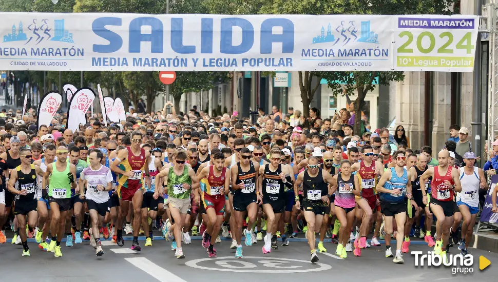 Estos son los ganadores de la XXXV Media Maratón de Valladolid