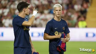 El Barça empieza el año sin Dani Olmo y Pau Víctor 