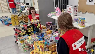 Cruz Roja reparte más de 800 juguetes en la provincia de Valladolid