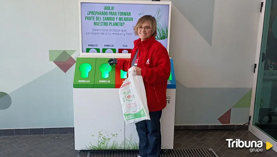 Alcampo instala contenedores de reciclaje inteligente en Castilla y León, únicos en Europa