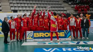 Esfuerzo recompensado en forma de medallas para las selecciones de balonmano de Castilla y León