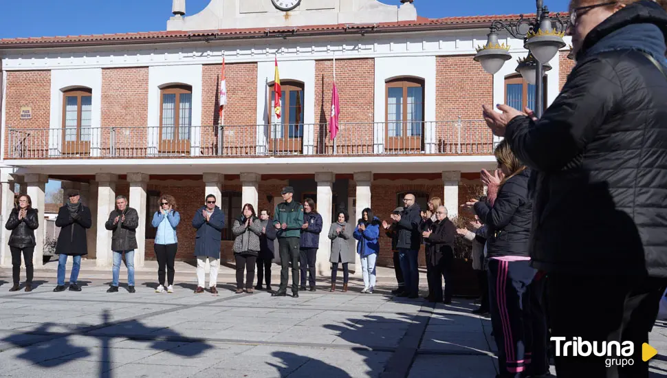 Viana de Cega, en silencio par condenar el asesinato de su vecino 