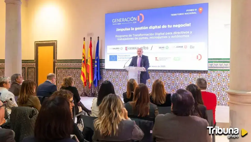 Grupo San Valero impartirá el Programa de Transformación Digital de la convocatoria 'Generación Digital Pymes III'