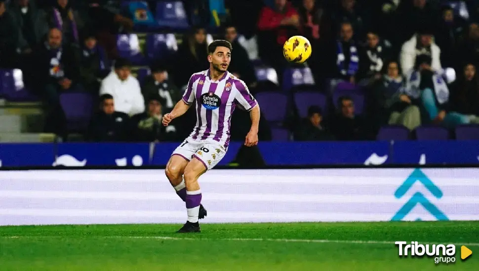 La baja de Raúl Moro condiciona al Pucela en la preparación de su choque con el Real Madrid