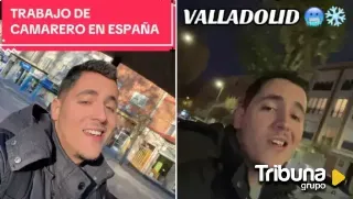 El tiktoker que arrasa en Valladolid: así es la vida de un venezolano lejos de casa