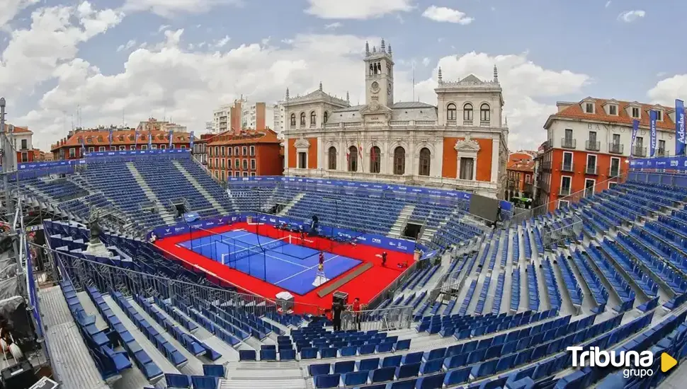 El pádel vuelve a la Plaza Mayor de Valladolid