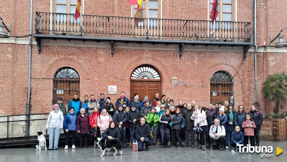 Éxito de participación en la caminata solidaria de Boecillo