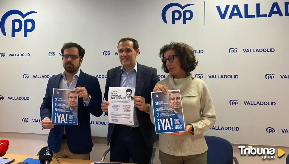 El PP de Valladolid acusa al Gobierno de Sánchez de chantaje político en el 'decreto ómnibus'