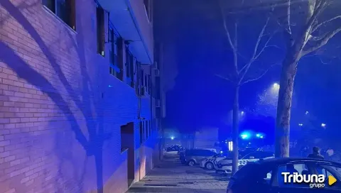 Dos menores y una mujer, intoxicados en el incendio de una vivienda en Valladolid