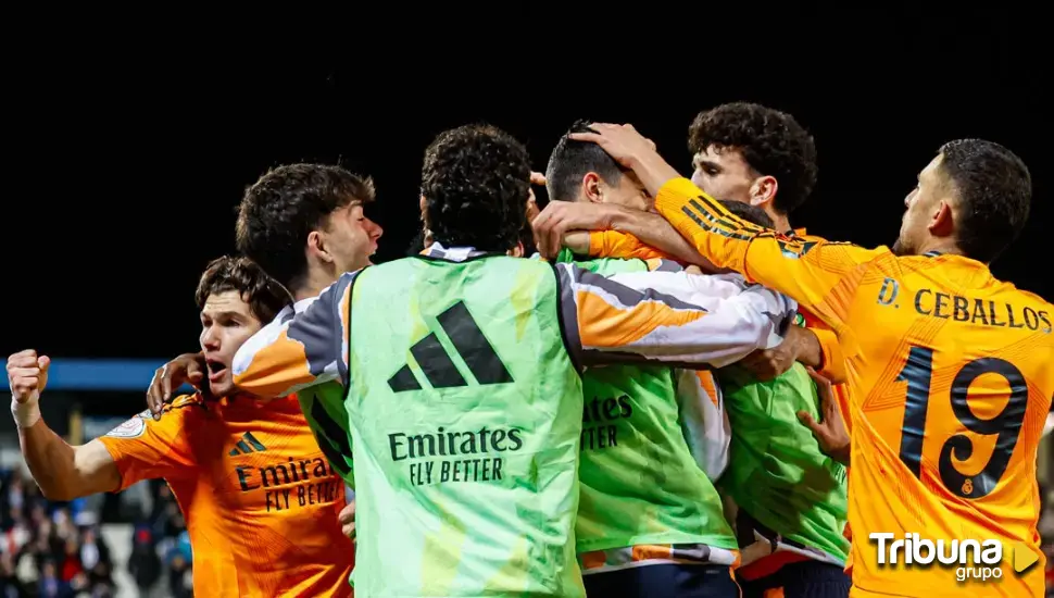 Un gol in extremis del canterano Gonzalo García mete al Madrid en las semifinales de Copa