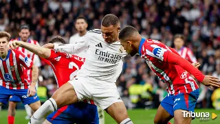 Mbappé iguala el gol de Julián Álvarez y el derbi acaba en empate