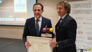 Conrado Íscar recibe el Premio Verema por Alimentos Valladolid