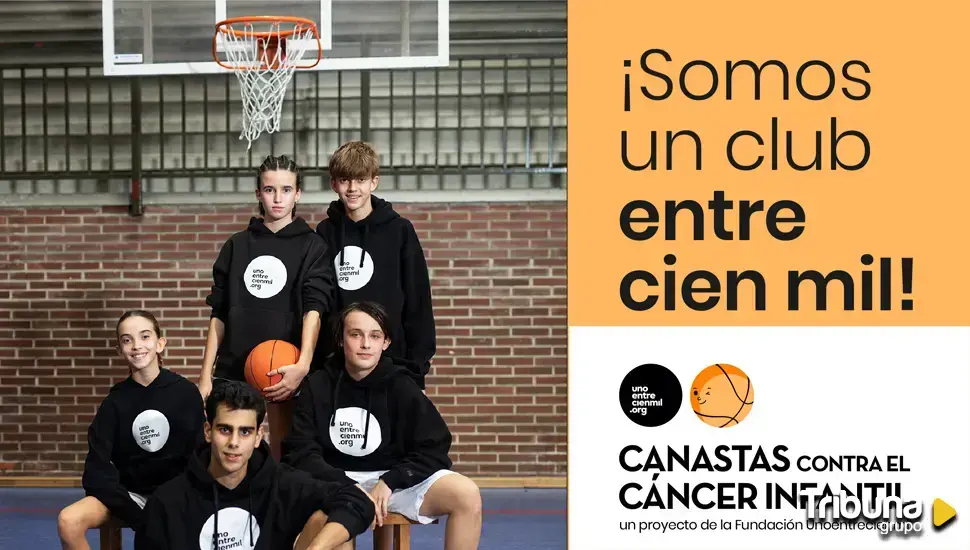 El Real Valladolid Baloncesto se suma al programa solidario 'Canastas Contra el Cáncer Infantil'