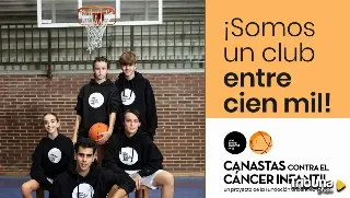 El Real Valladolid Baloncesto se suma al programa solidario 'Canastas Contra el Cáncer Infantil'