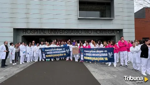 Los técnicos de laboratorio del Río Hortega se plantan para pedir un nuevo estatuto