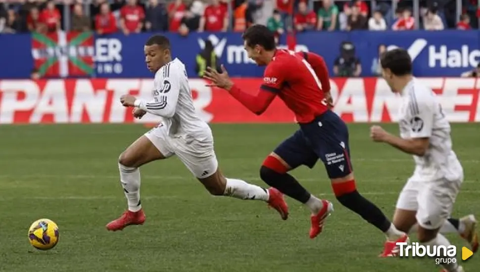 El Real Madrid se deja dos puntos frente al Osasuna