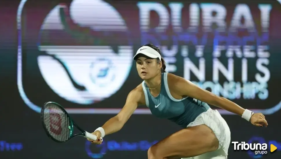 Expulsan a un aficionado del torneo de Dubai por acosar a la británica Emma Raducanu