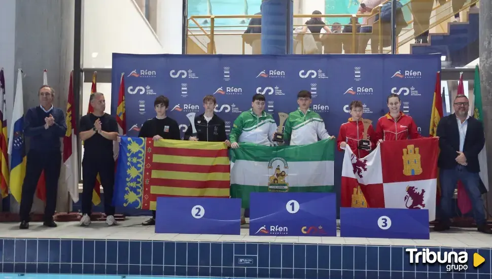 El CESA de natación concluye en Valladolid con dominio andaluz