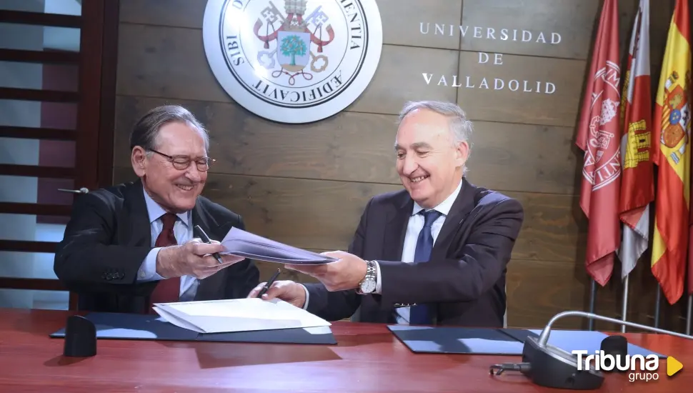 Santander y la Universidad de Valladolid renuevan su colaboración, que beneficiará a más de 1.000 estudiantes e investigadores cada año