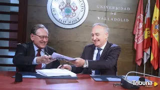 Santander y la Universidad de Valladolid renuevan su colaboración, que beneficiará a más de 1.000 estudiantes e investigadores cada año