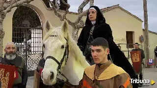 Tordesillas recrea la llegada de la reina Juana I de Castilla