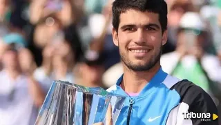 Alcaraz no teme a la "presión" de ganar por tercera vez en Indian Wells