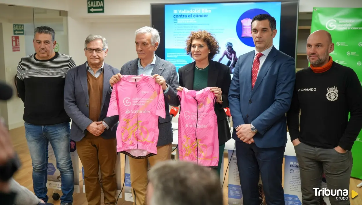 Puesta de largo de la III Valladolid Bike Contra el Cáncer: inscripciones, precios y una ruta indefinida