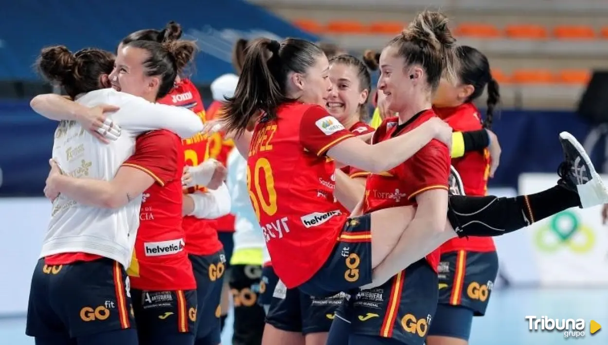 La selección española femenina de balonmano, cabeza de serie junto a Francia, Alemania y Suecia en el sorteo